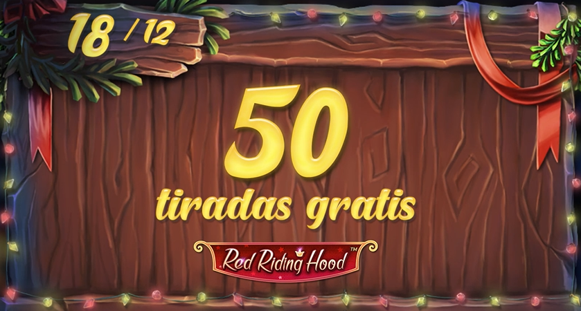50 tiradas gratis en Casino Gran Madrid para la tragaperras Red Riding Hood